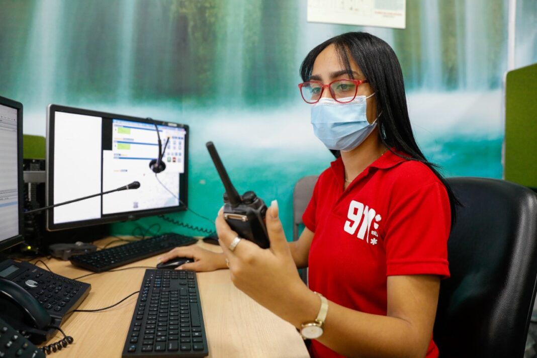 Sistema 9-1-1. Despachadora de Emergencias