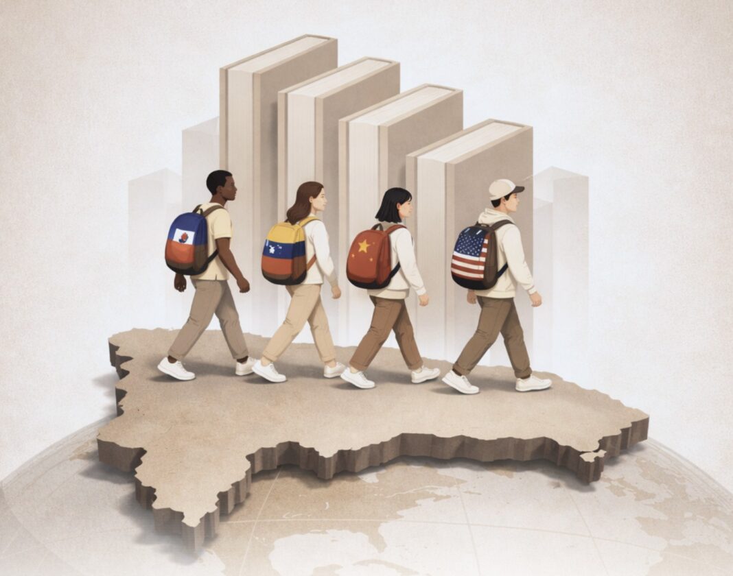 La Encuesta del Banco Central revela que estudiantes extranjeros no residentes gastaron USD 44.5 millones en 2024. Haití y EE. UU. encabezan la matrícula. Conozca los detalles.